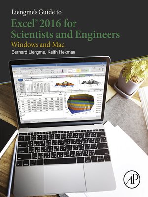 cover image of Liengme's Guide to Excel 2016 for Scientists and Engineers